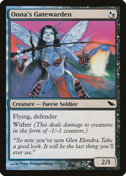 Oona's Gatewarden card art