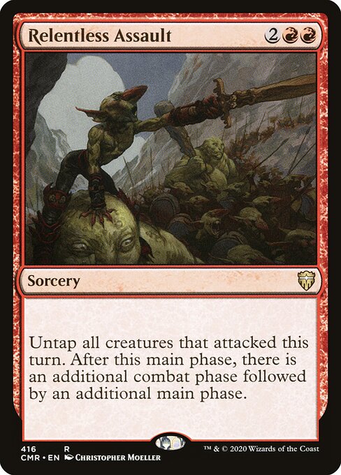 Relentless Assault card art