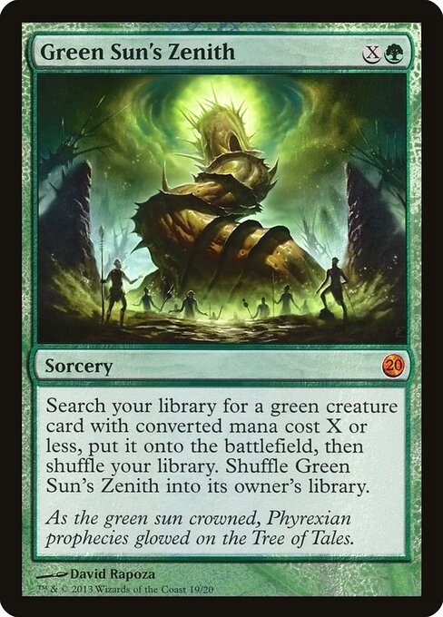 Green Sun's Zenith card art