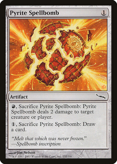 Pyrite Spellbomb card art