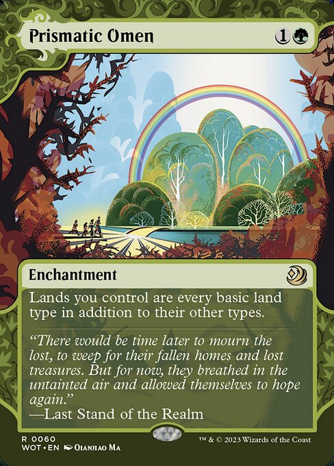 Prismatic Omen card art