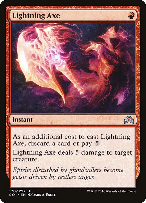 Lightning Axe card art