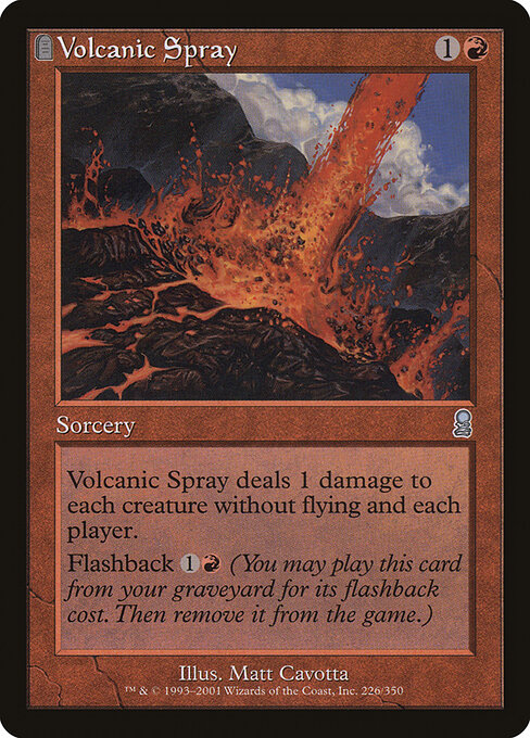 Volcanic Spray card art