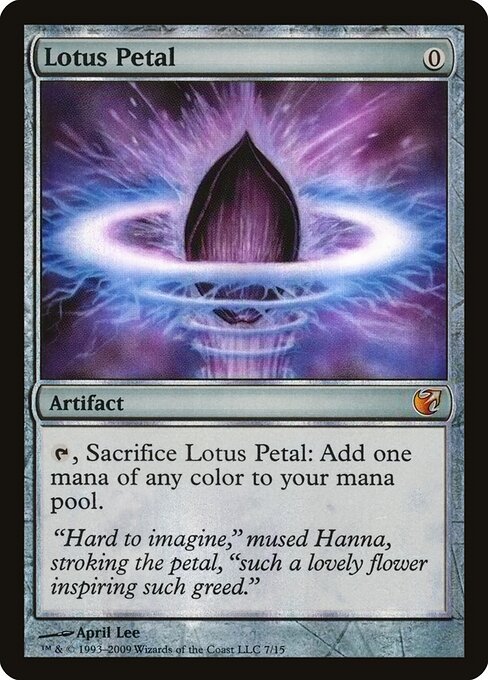 Lotus Petal card art