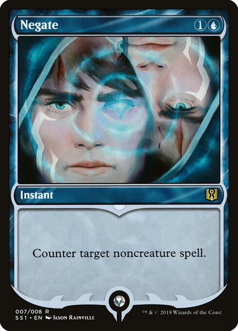 Negate card art