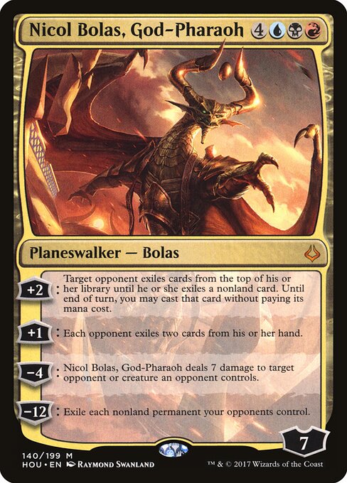 Nicol Bolas, God-Pharaoh card art