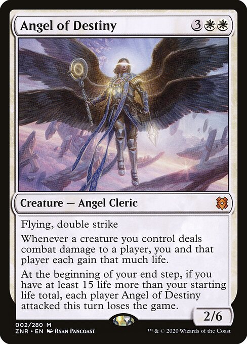 Angel of Destiny card art