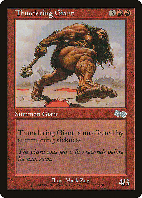 Thundering Giant card art