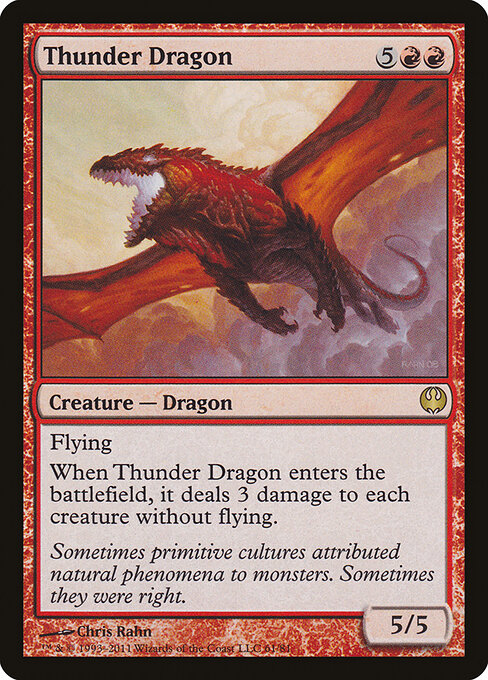 Thunder Dragon card art