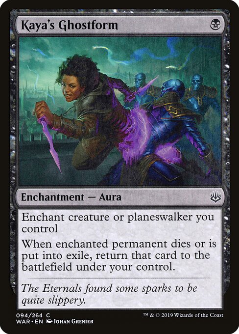 Kaya's Ghostform card art