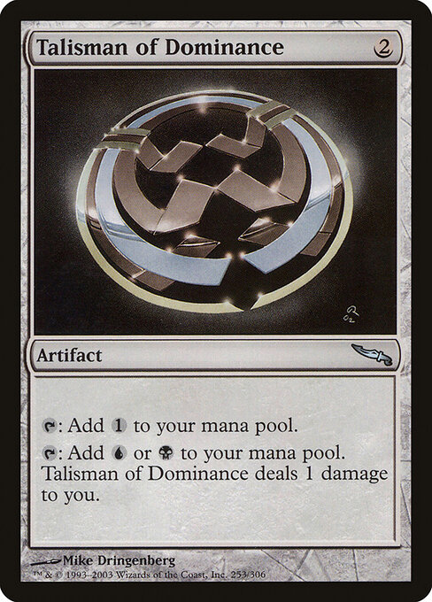 Talisman of Dominance card art