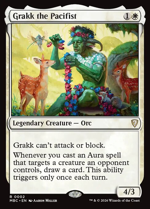 Grakk the Pacifist card art