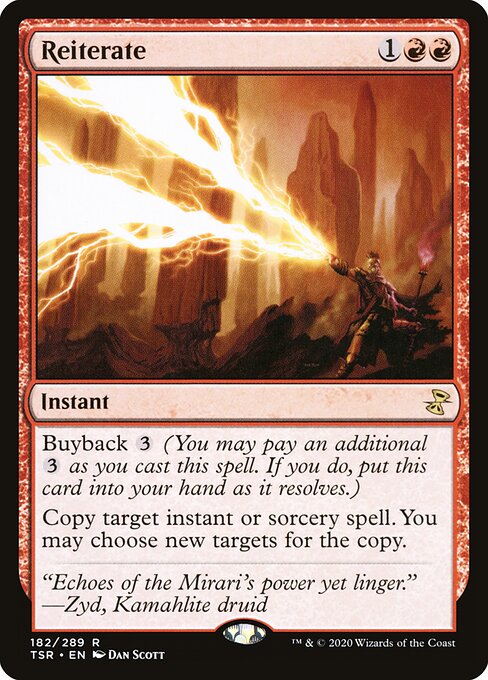Reiterate card art