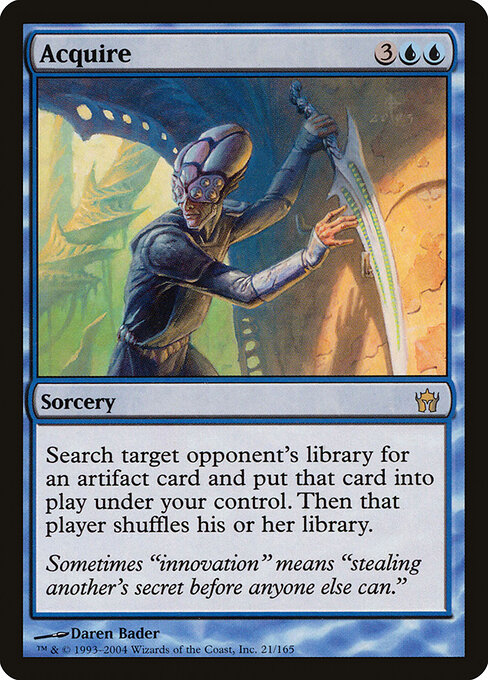 Acquire card art