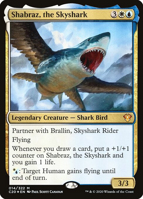 Shabraz, the Skyshark card art