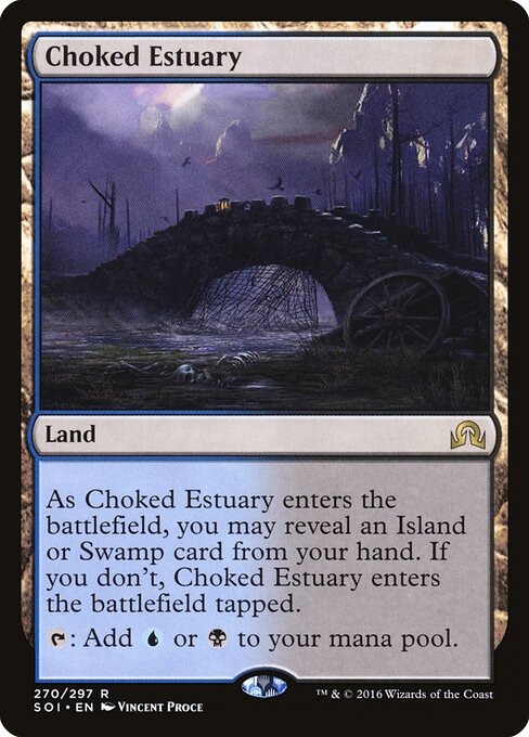 Choked Estuary card art