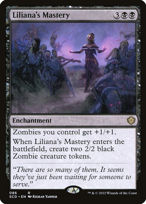 Liliana's Mastery card art