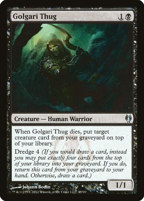 Golgari Thug card art