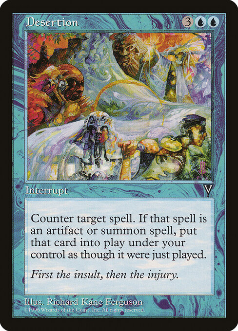 Desertion card art