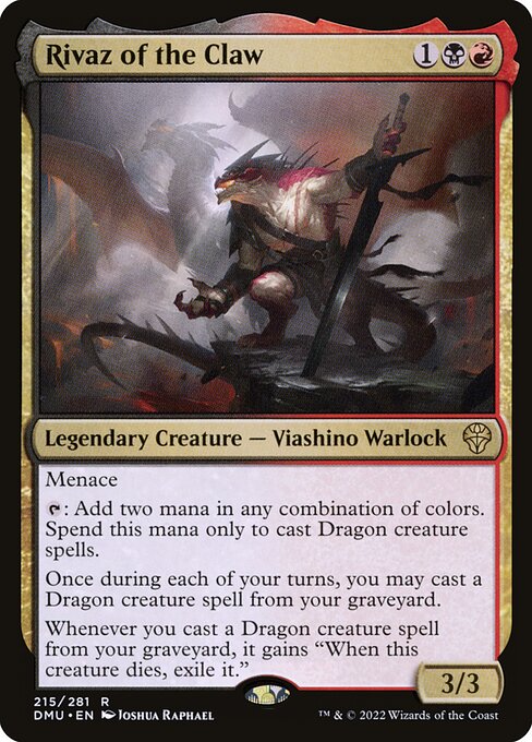 Rivaz of the Claw card art