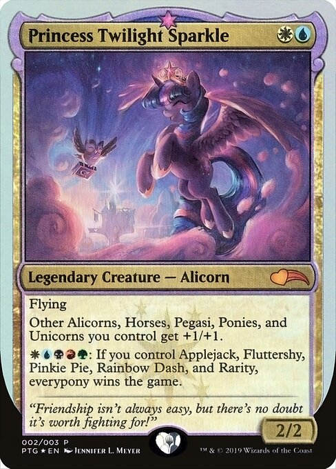 Princess Twilight Sparkle card art