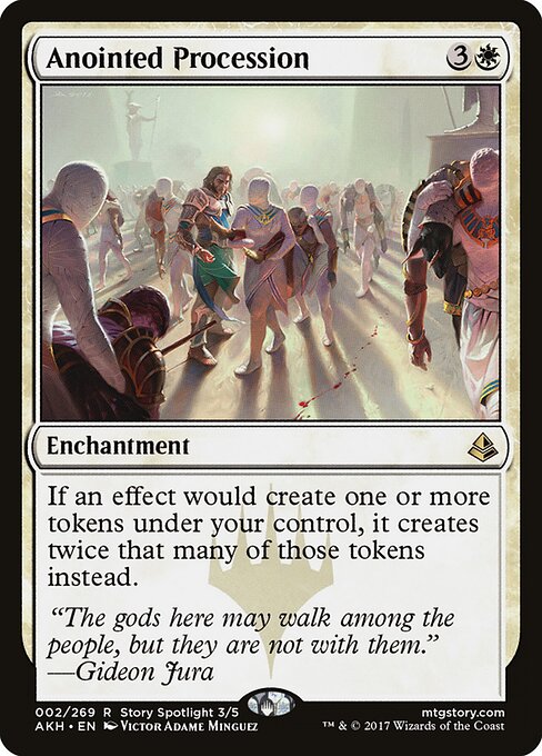 Anointed Procession card art