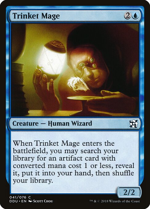 Trinket Mage card art