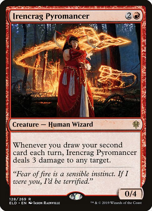 Irencrag Pyromancer card art