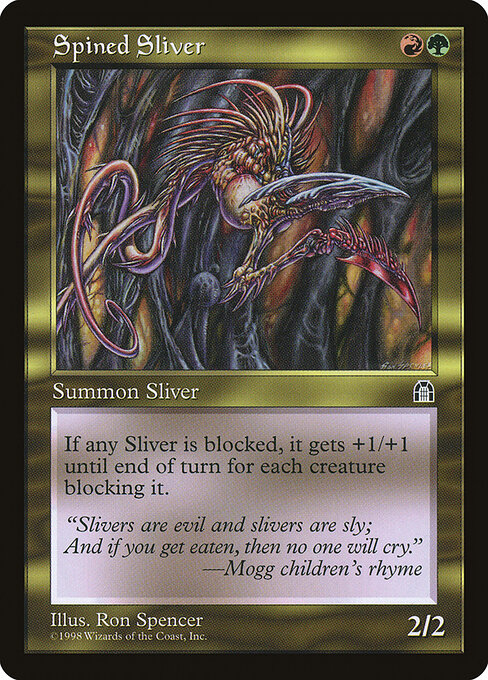 Spined Sliver card art