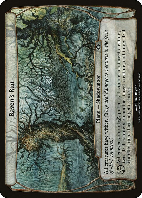Raven's Run (Planechase) card art