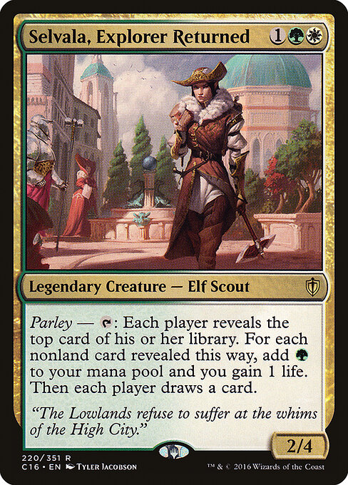 Selvala, Explorer Returned card art