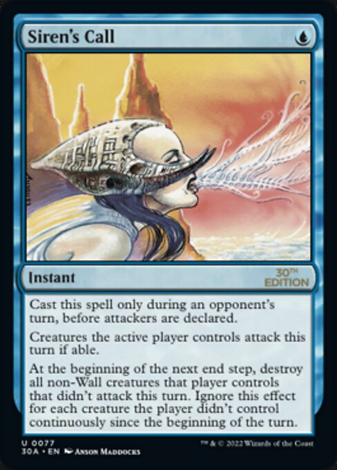 Siren's Call card art
