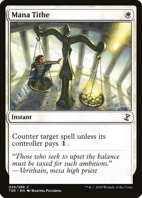 Mana Tithe card art