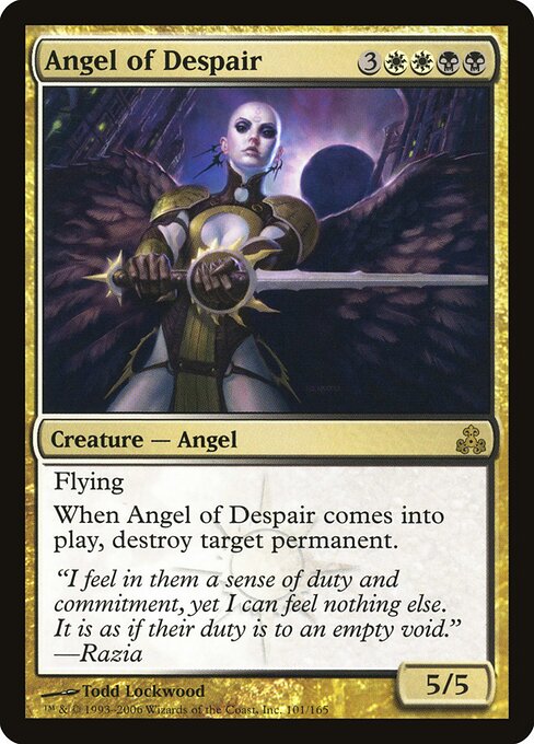 Angel of Despair card art