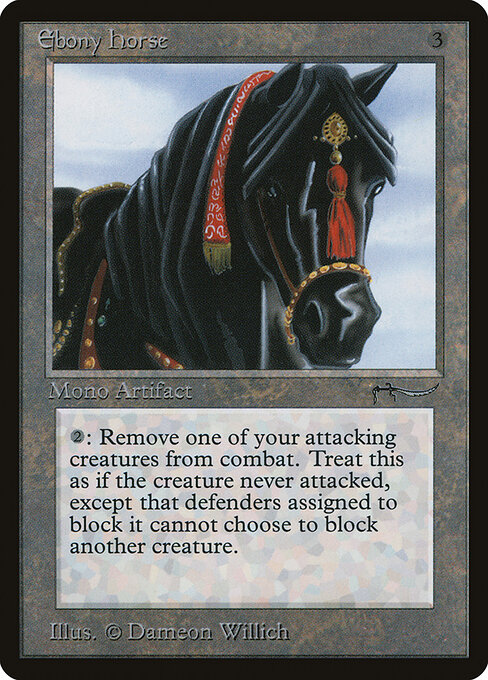 Ebony Horse card art
