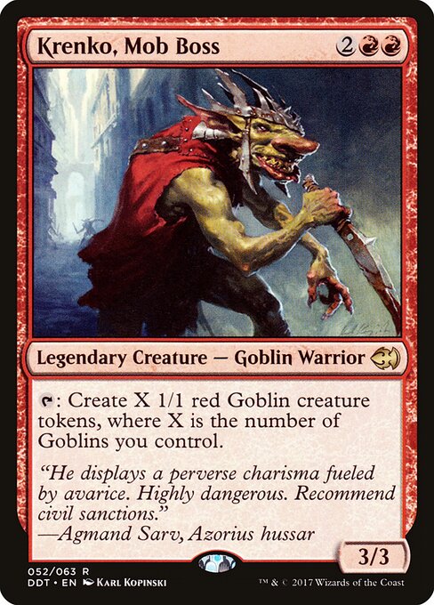 Krenko, Mob Boss card art