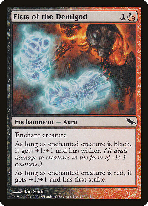 Fists of the Demigod card art