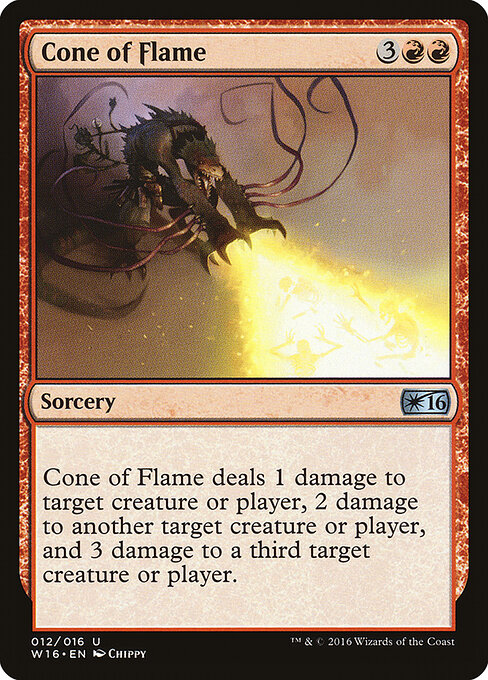 Cone of Flame card art