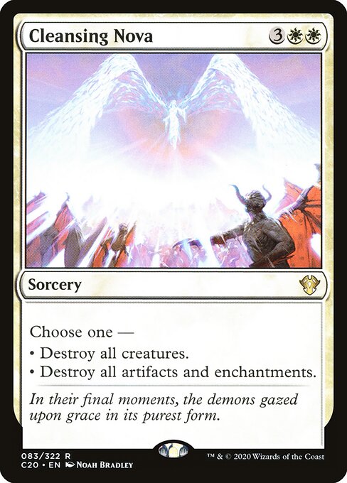 Cleansing Nova card art