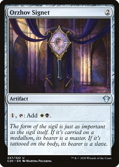 Orzhov Signet card art