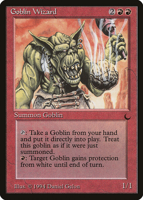 Goblin Wizard card art