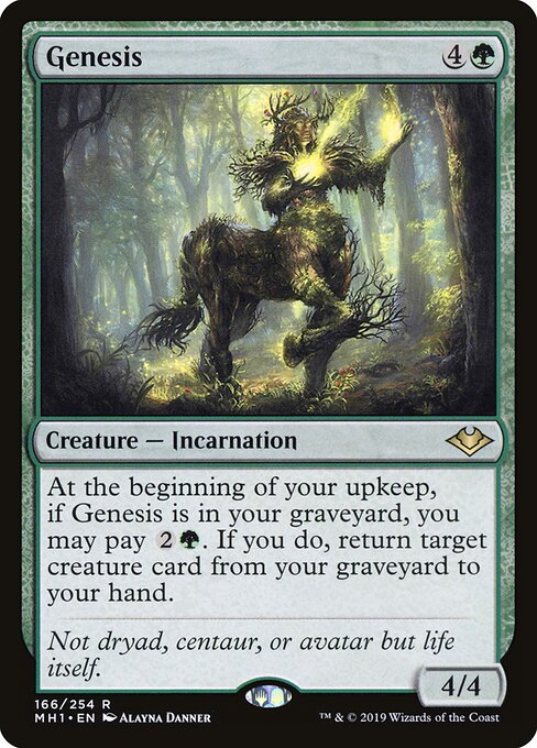 Genesis card art