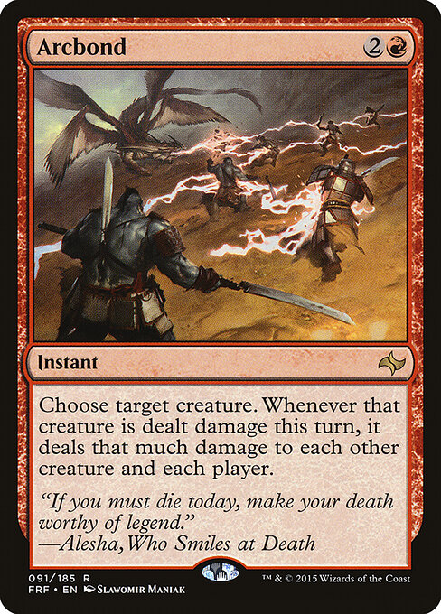 Arcbond card art
