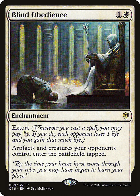 Blind Obedience card art