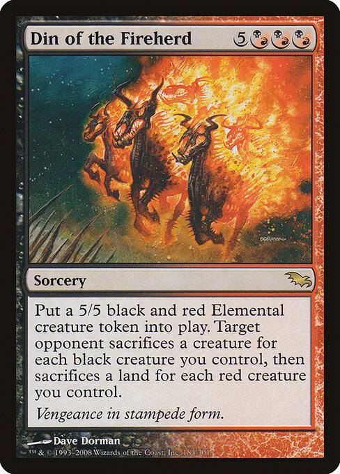 Din of the Fireherd card art