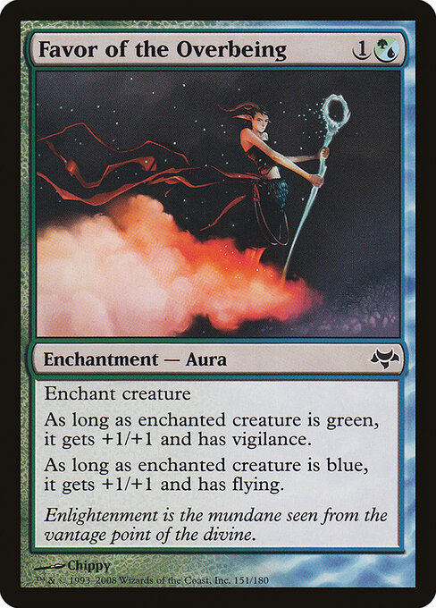 Favor of the Overbeing card art