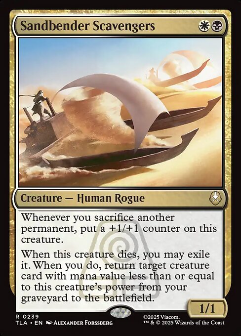 Sandbender Scavengers card art