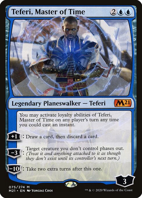 Teferi, Master of Time card art