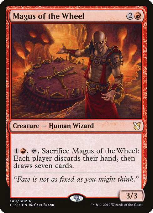 Magus of the Wheel card art