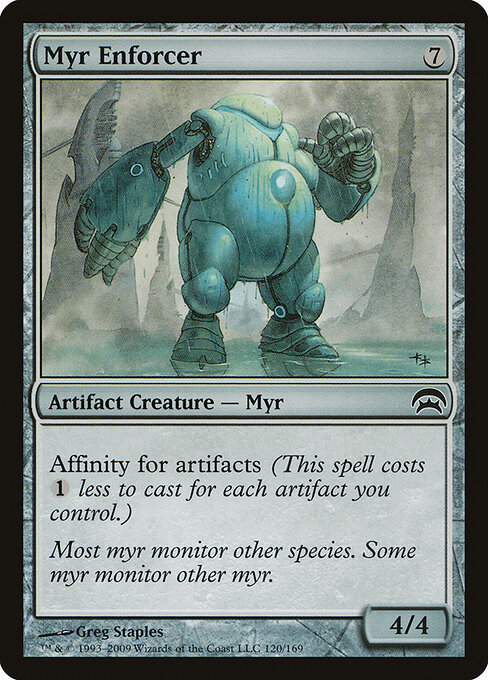 Myr Enforcer card art